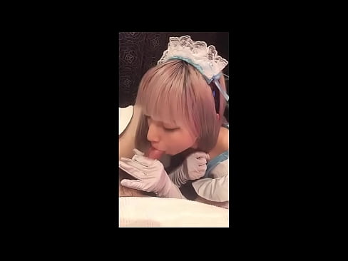❤️ Japanski idol [mayuka], kostim francuske sobarice, 1. dio, pušenje i drkanje losionom Tvrdi porno kod nas ☑